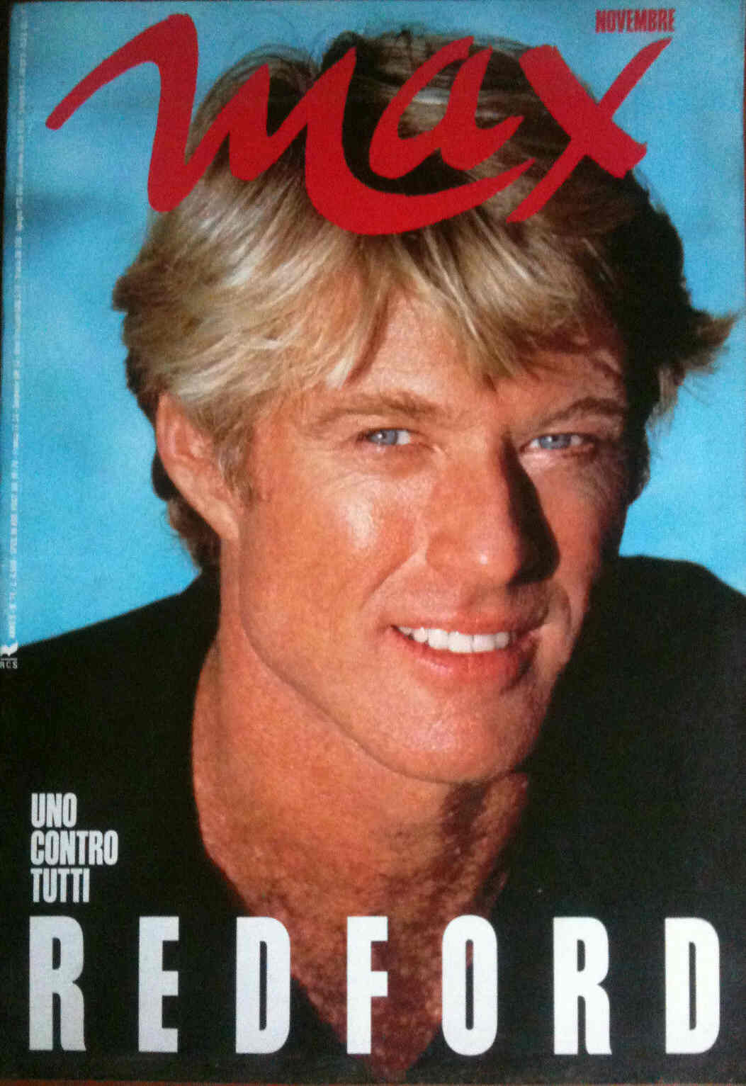 MAX magazine side cover November 1986
