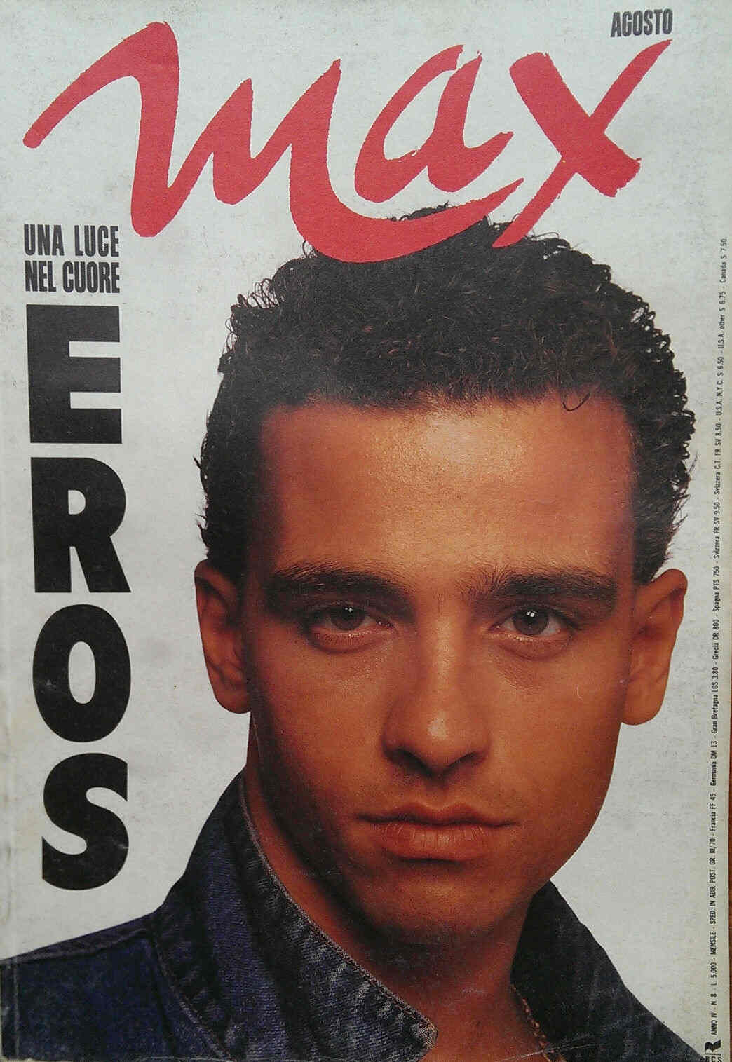 MAX magazine side cover August 1988