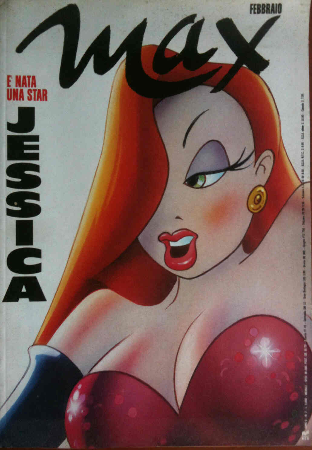 MAX magazine side cover February 1989