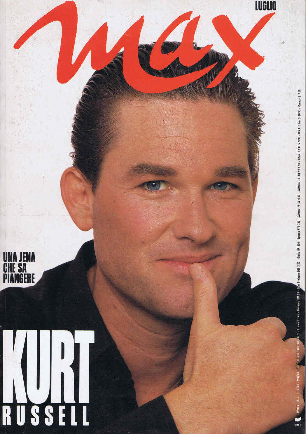 MAX magazine side cover July 1989