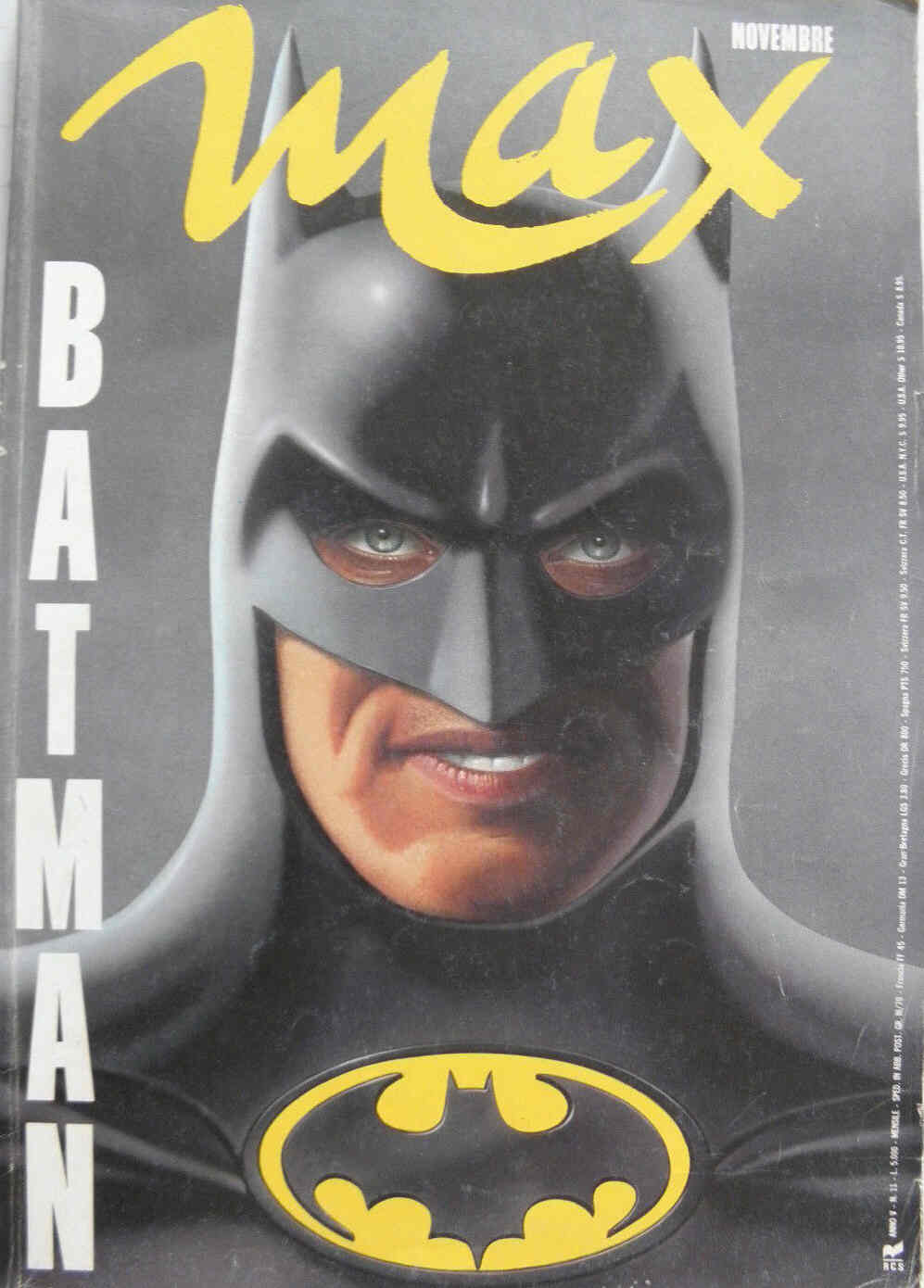 MAX magazine side cover November 1989