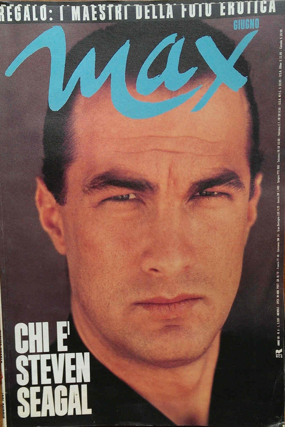 MAX magazine side cover June 1991