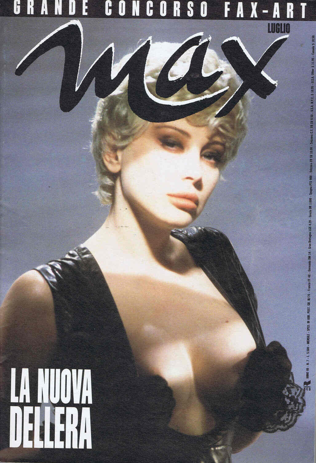 MAX magazine side cover July 1991