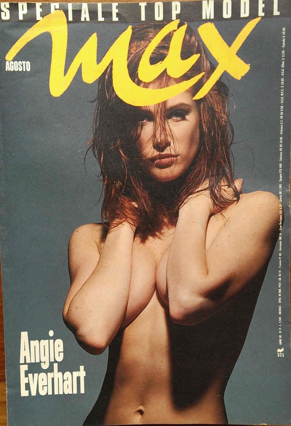 MAX magazine side cover August 1991