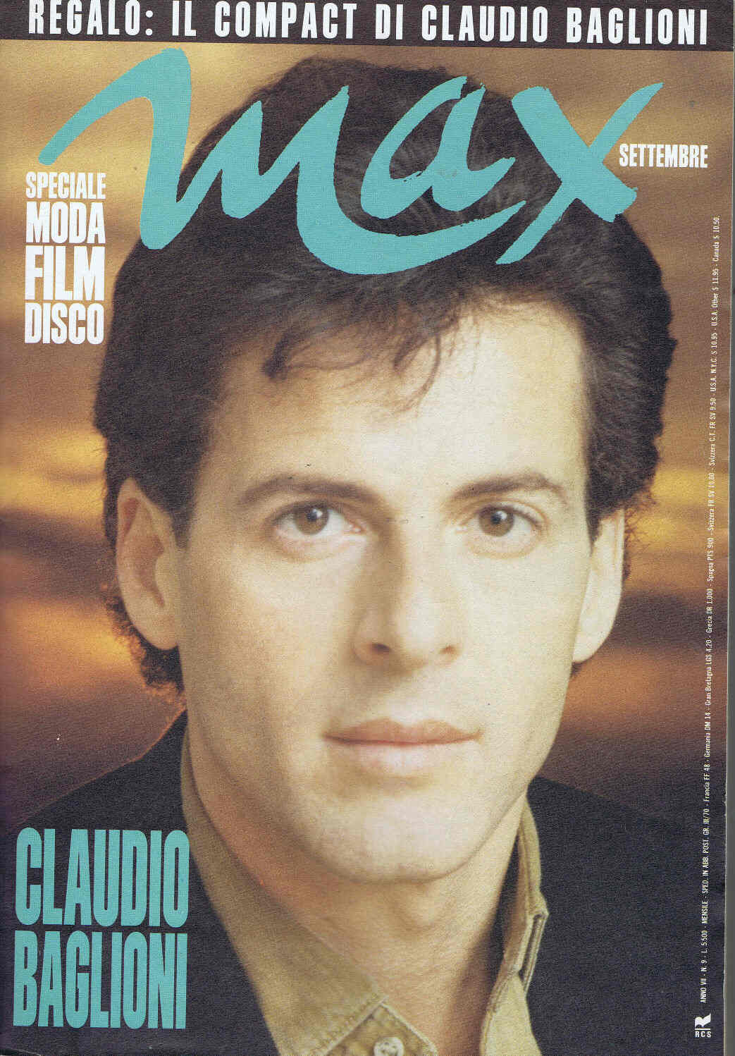 MAX magazine side cover September 1991