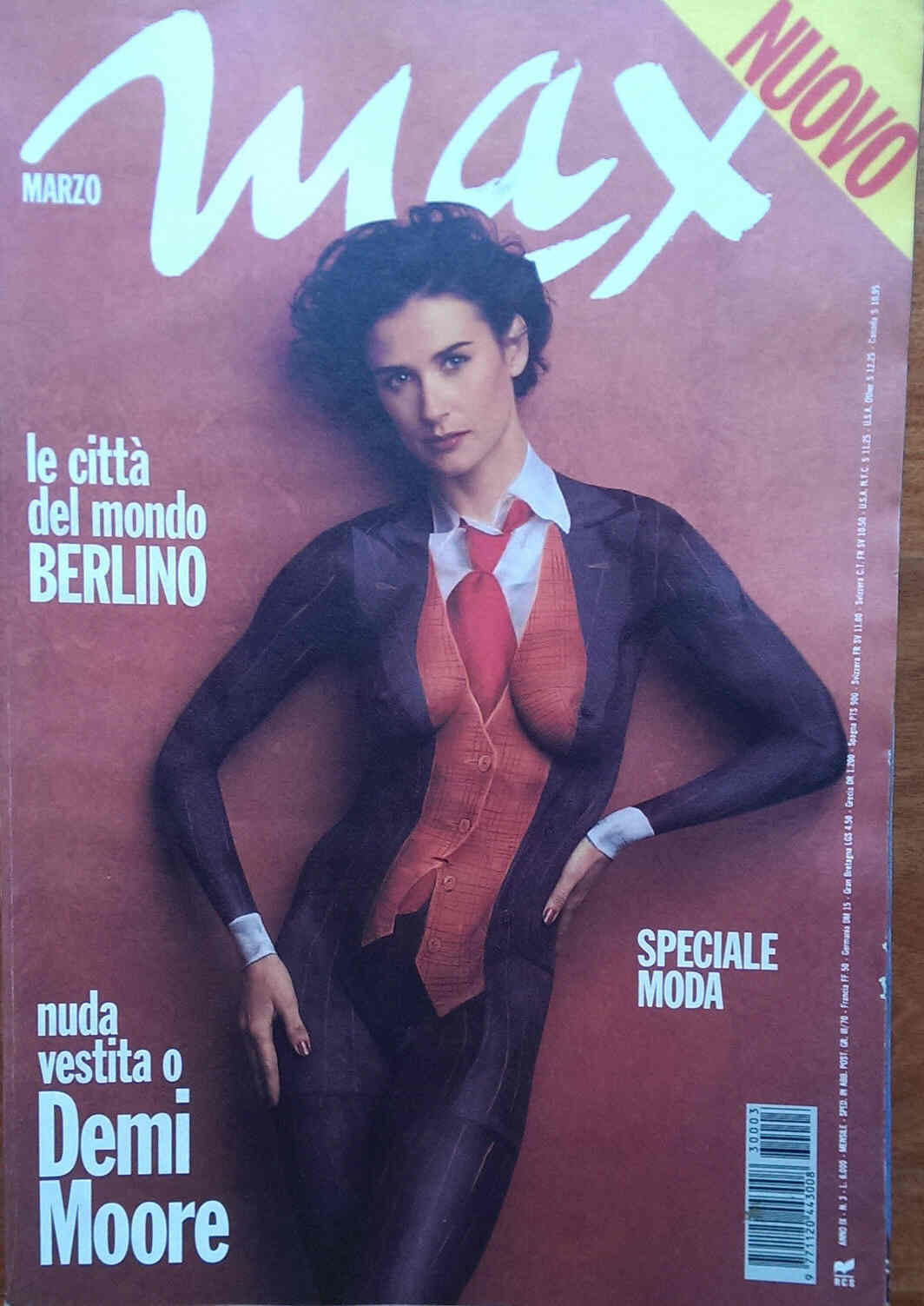 MAX magazine side cover March 1993