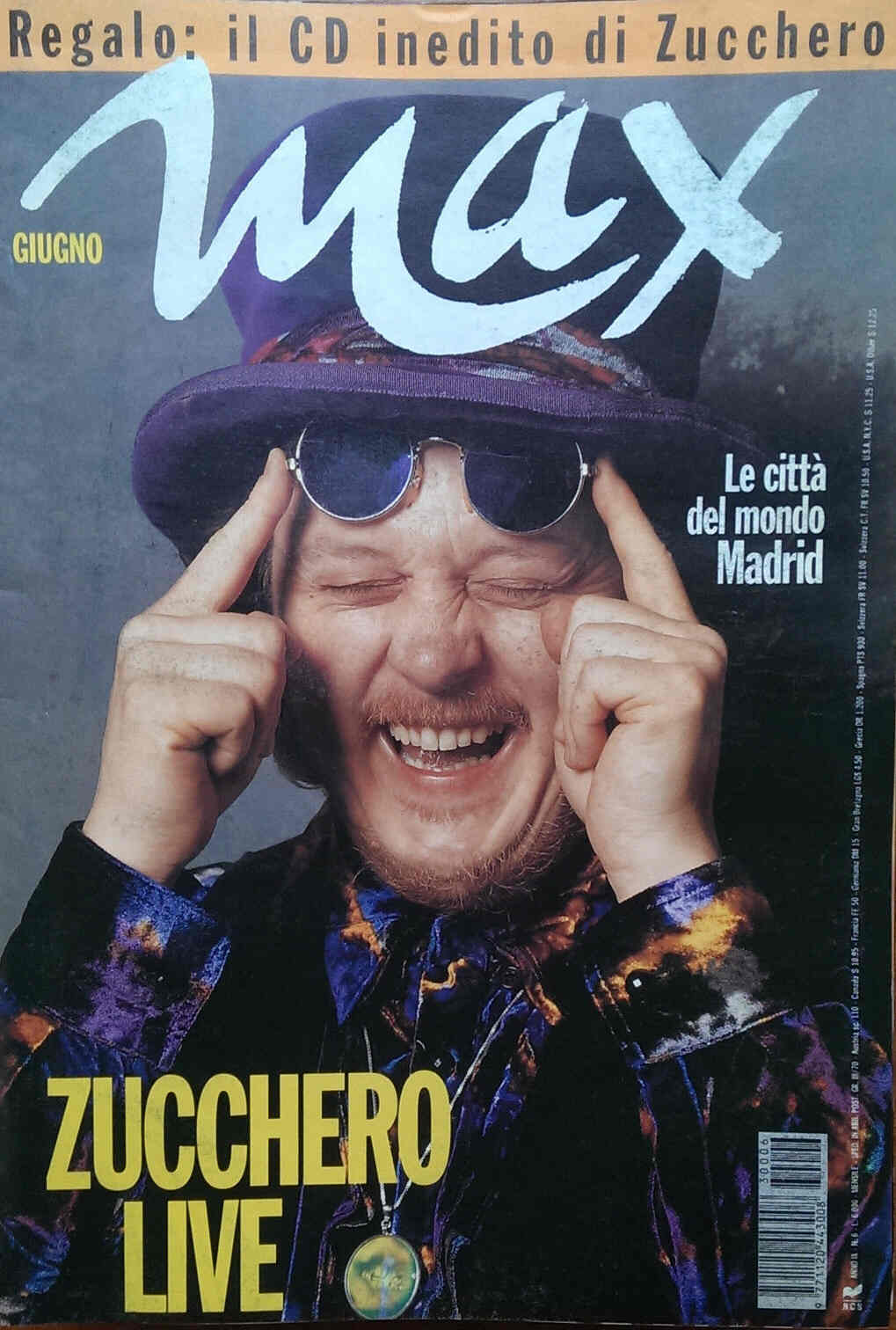 MAX magazine side cover June 1993