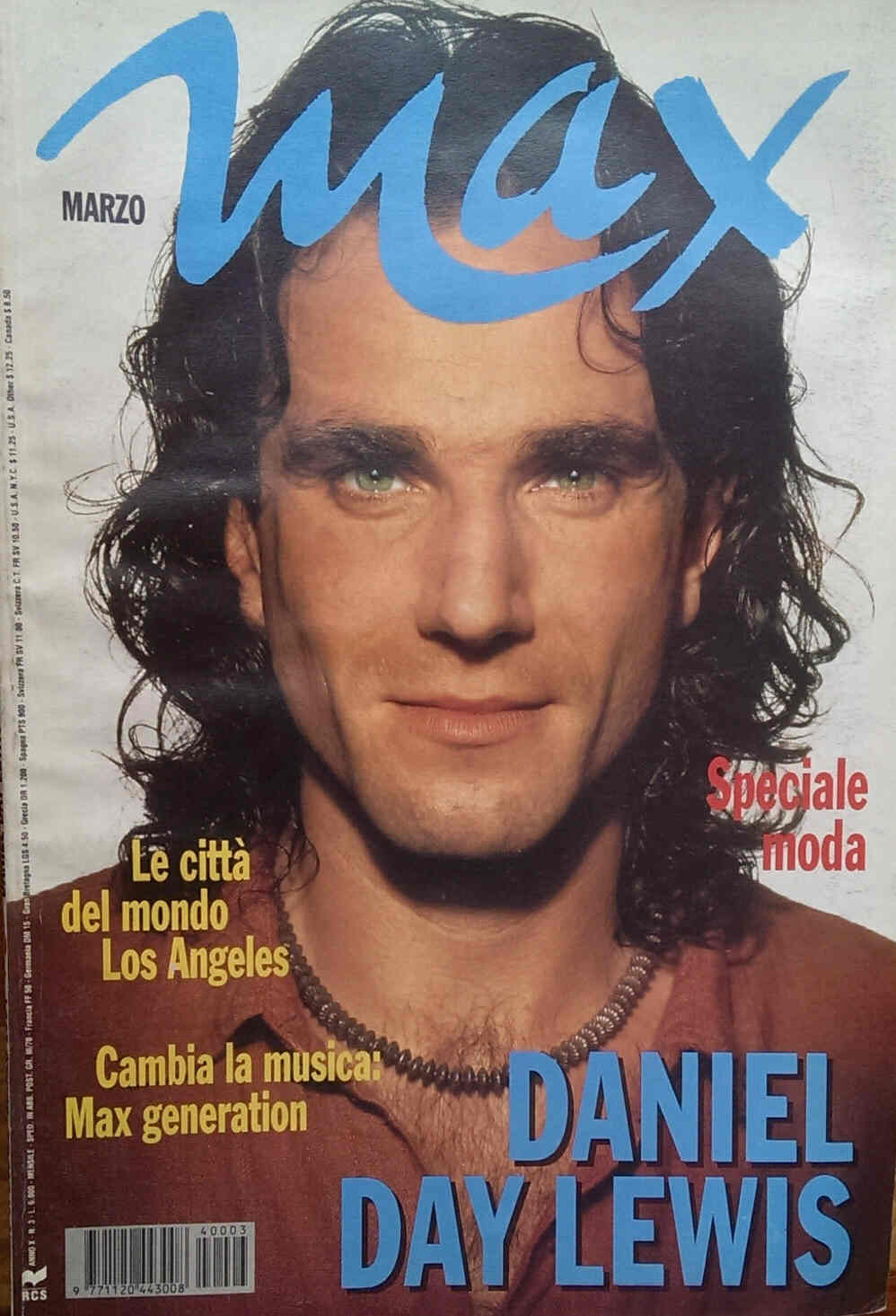 MAX magazine side cover March 1994