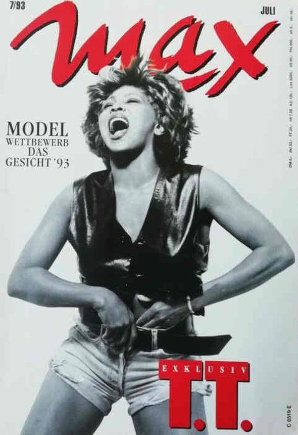 MAX (DE) magazine side cover  July 1993