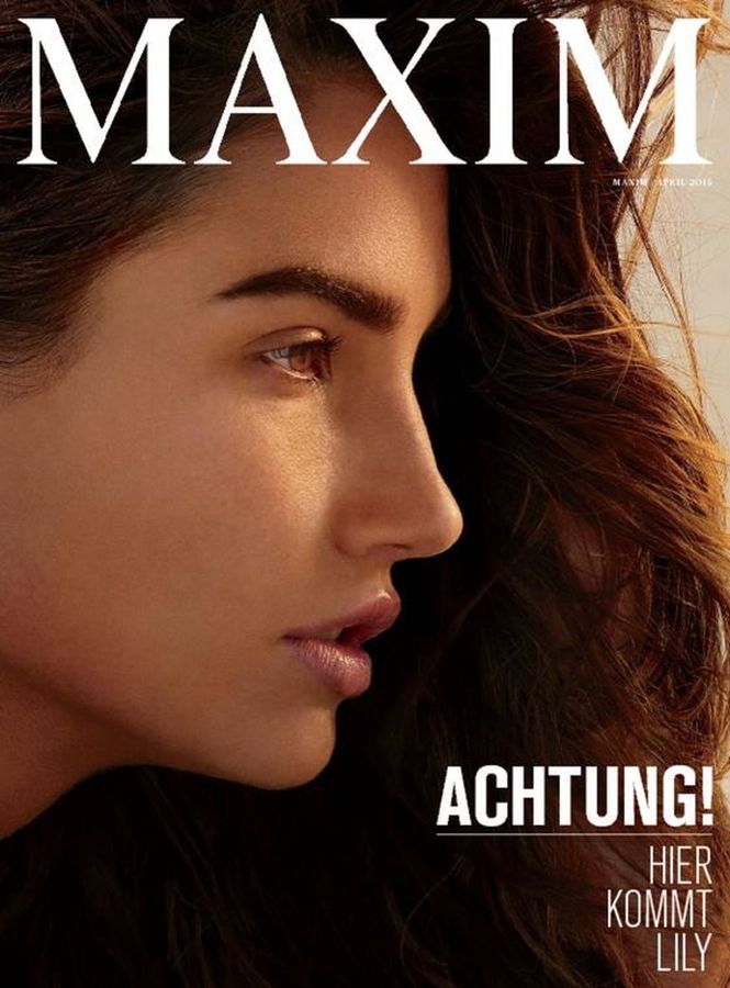 MAXIM GERMANY magazine side cover  April 2015