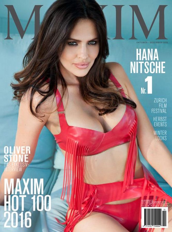 MAXIM GERMANY magazine side cover  October/December 2016