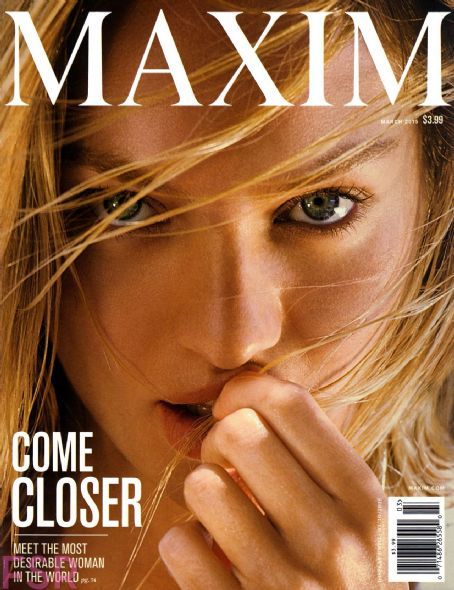MAXIM magazine side cover Issue 201 March 2015