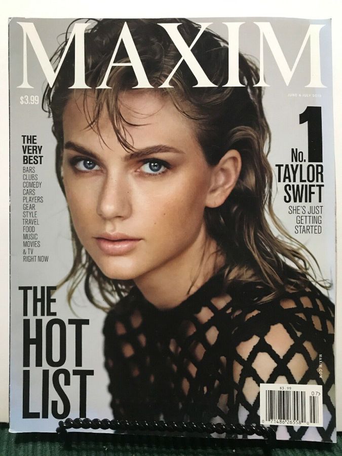 MAXIM magazine side cover Issue 204 June/July 2015