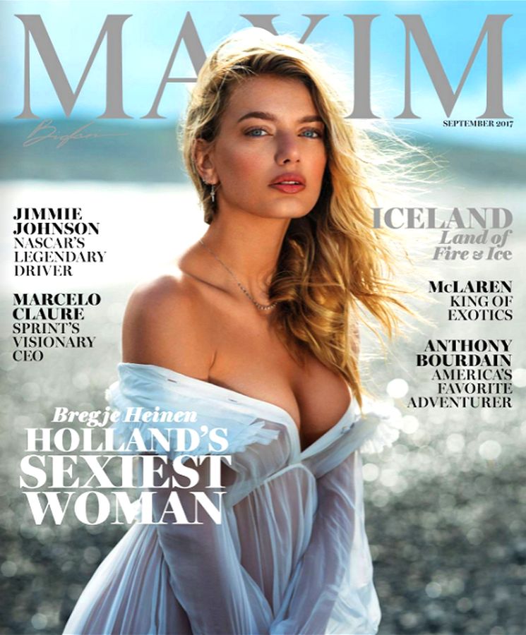 MAXIM magazine side cover Issue 226  September 2017