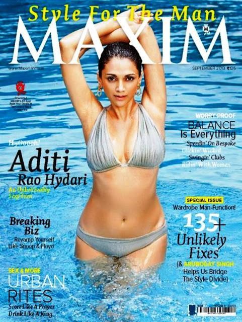 MAXIM (In) magazine side cover September 2013