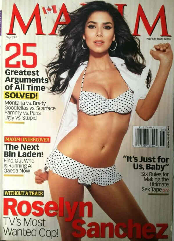 MAXIM magazine side cover Issue 113 May 2007