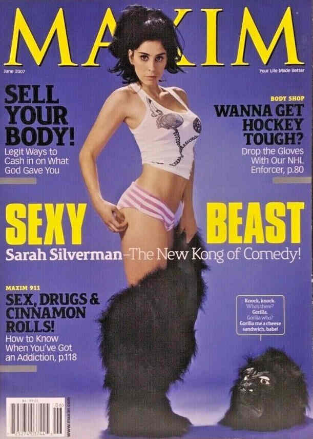 MAXIM magazine side cover Issue 114 June 2007
