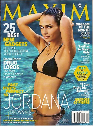 MAXIM magazine side cover Issue 161 May 2011