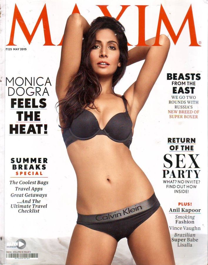 MAXIM (In) magazine side cover May 2015