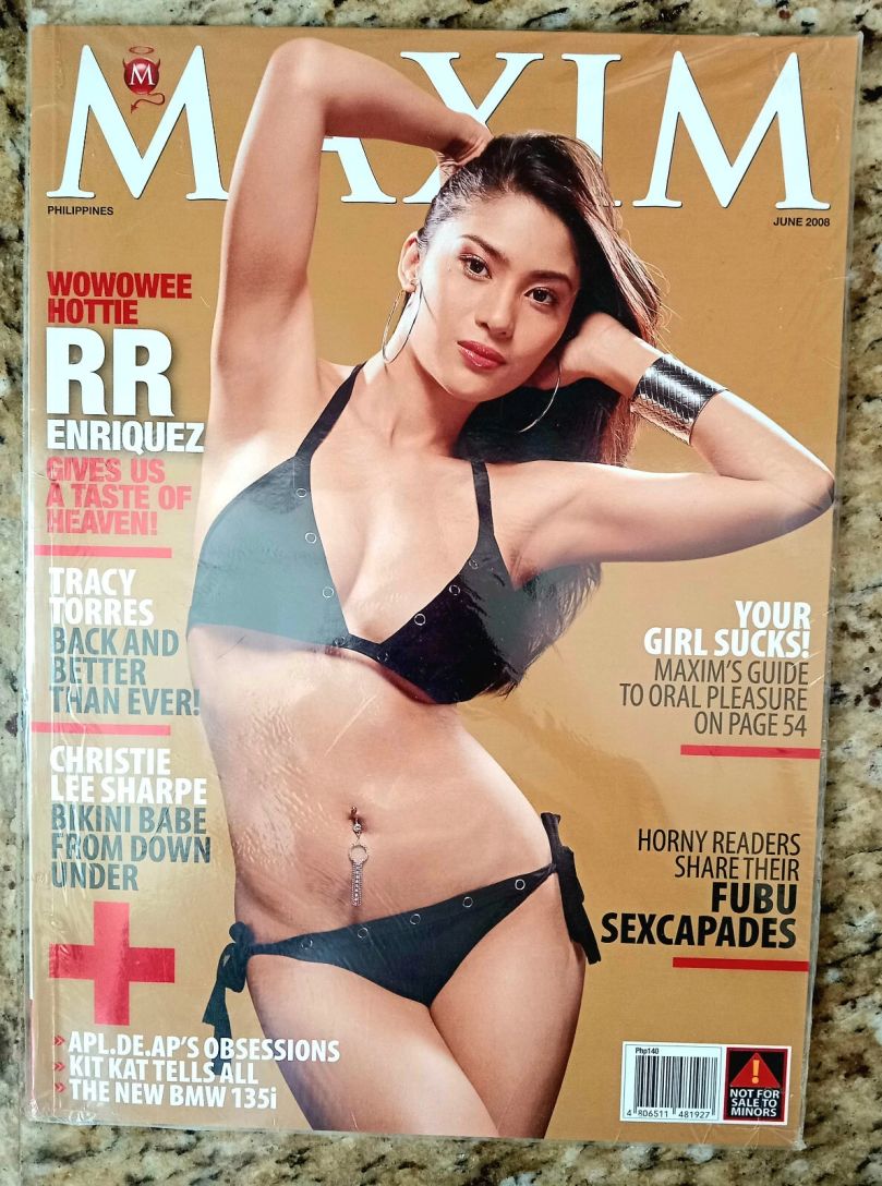 MAXIM PHILIPPINES magazine side cover  June 2008