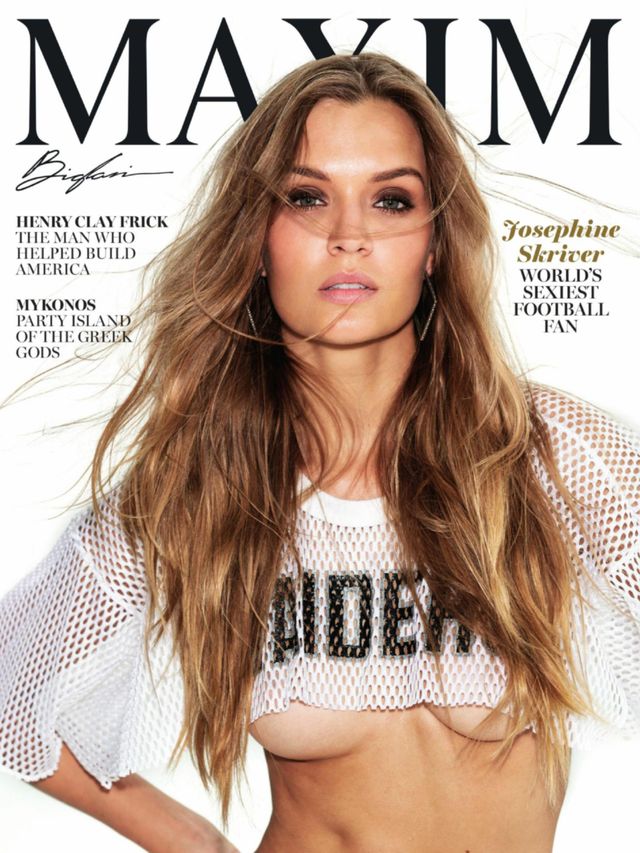 MAXIM magazine side cover  September/October 2021