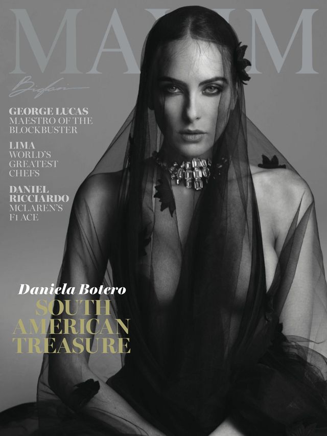 MAXIM magazine side cover  May/June 2022