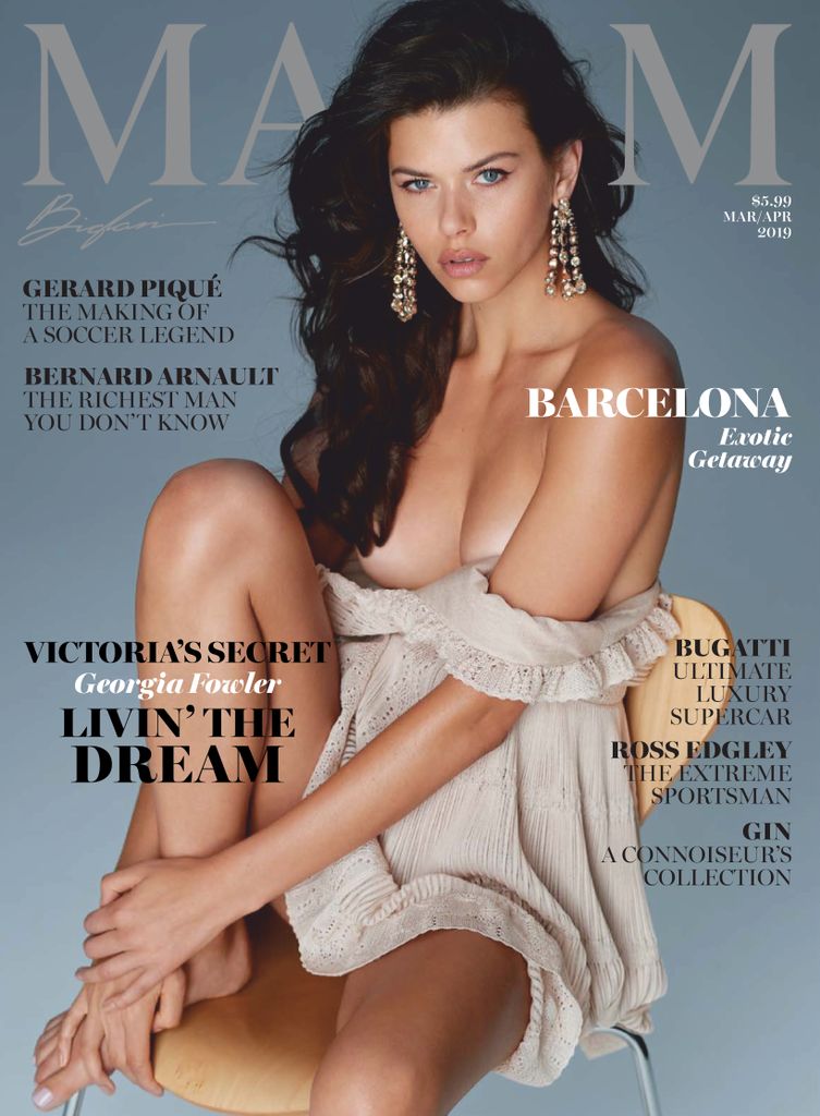 MAXIM magazine side cover Issue 237  March/April 2019