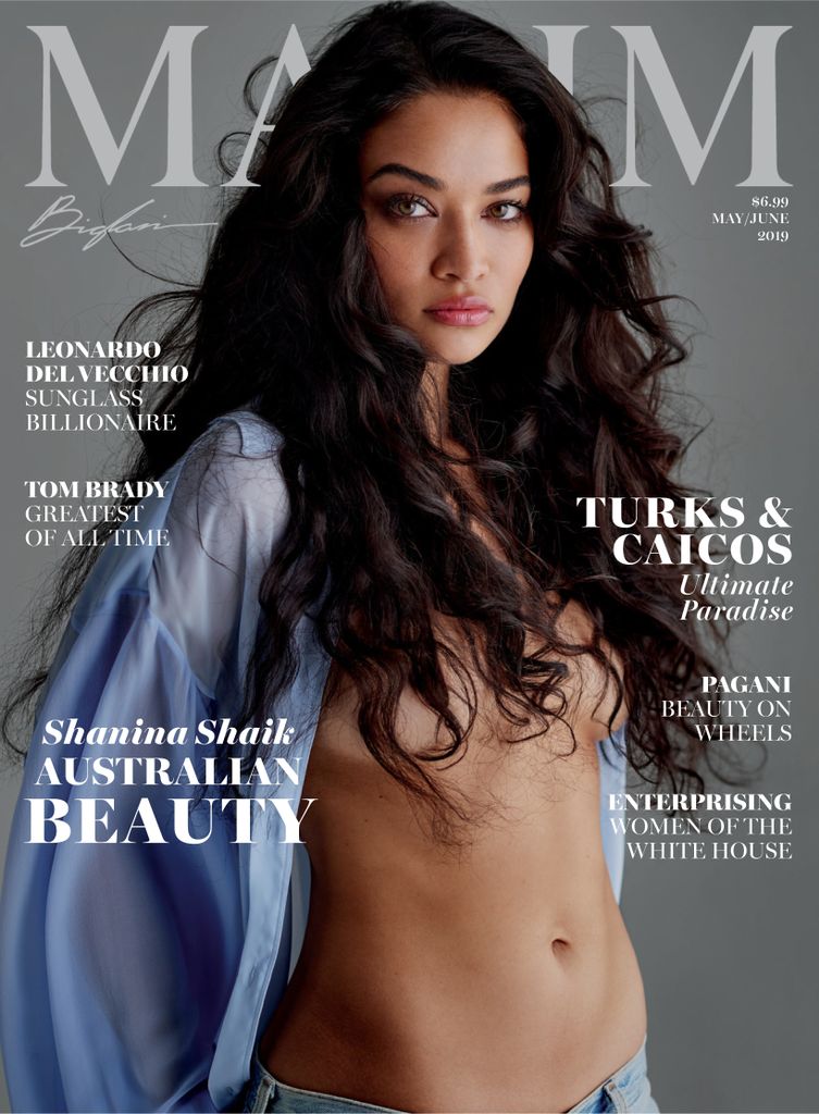 MAXIM magazine side cover Issue 238  May/June 2019