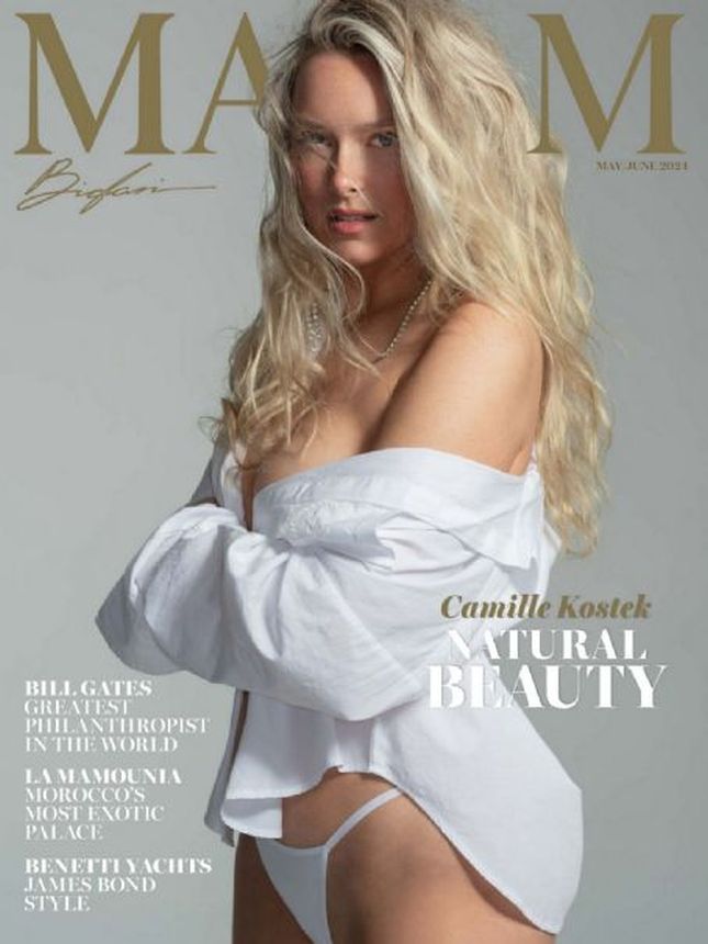 MAXIM magazine side cover  May/June 2024