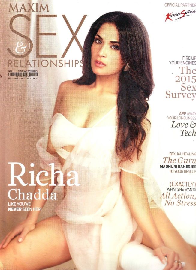 MAXIM (In) magazine side cover  Special December 2014