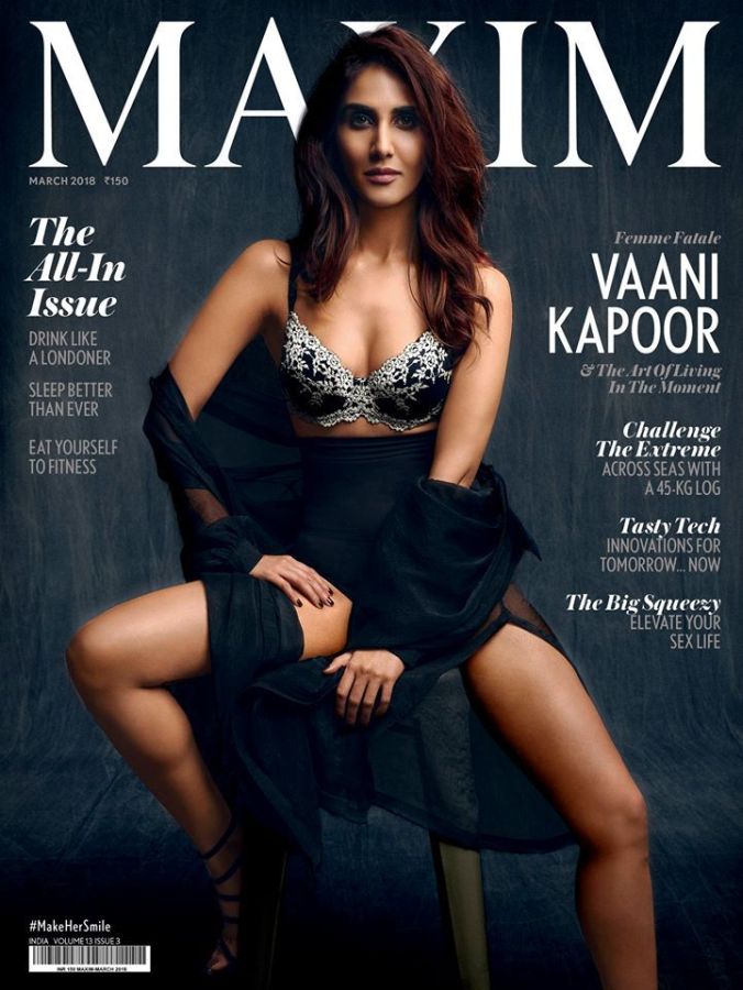 MAXIM (In) magazine side cover  March 2018