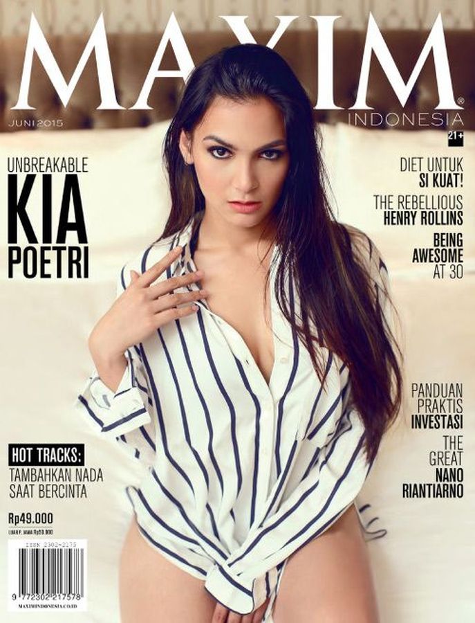 MAXIM (Indonesia) magazine side cover  June 2015
