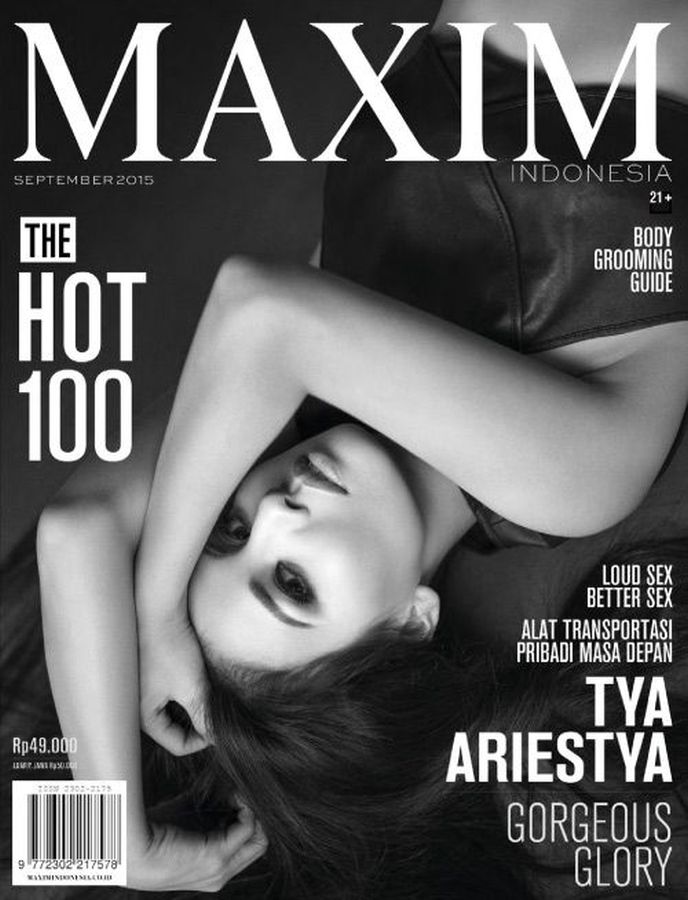 MAXIM (Indonesia) magazine side cover  September 2015