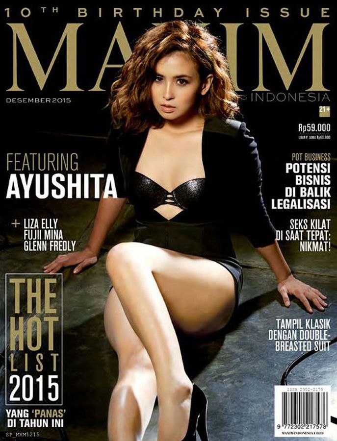 MAXIM (Indonesia) magazine side cover  December 2015