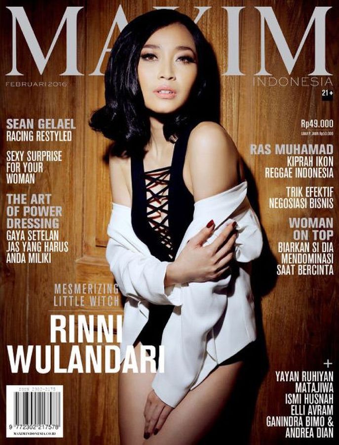 MAXIM (Indonesia) magazine side cover  February 2016