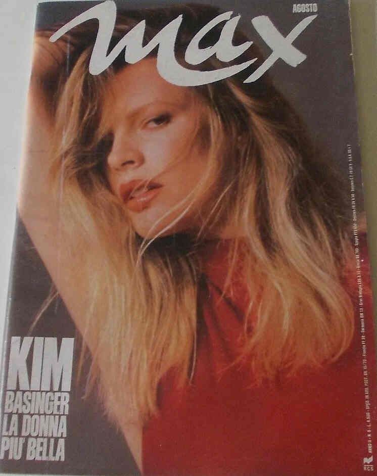 MAX magazine side cover August 1986