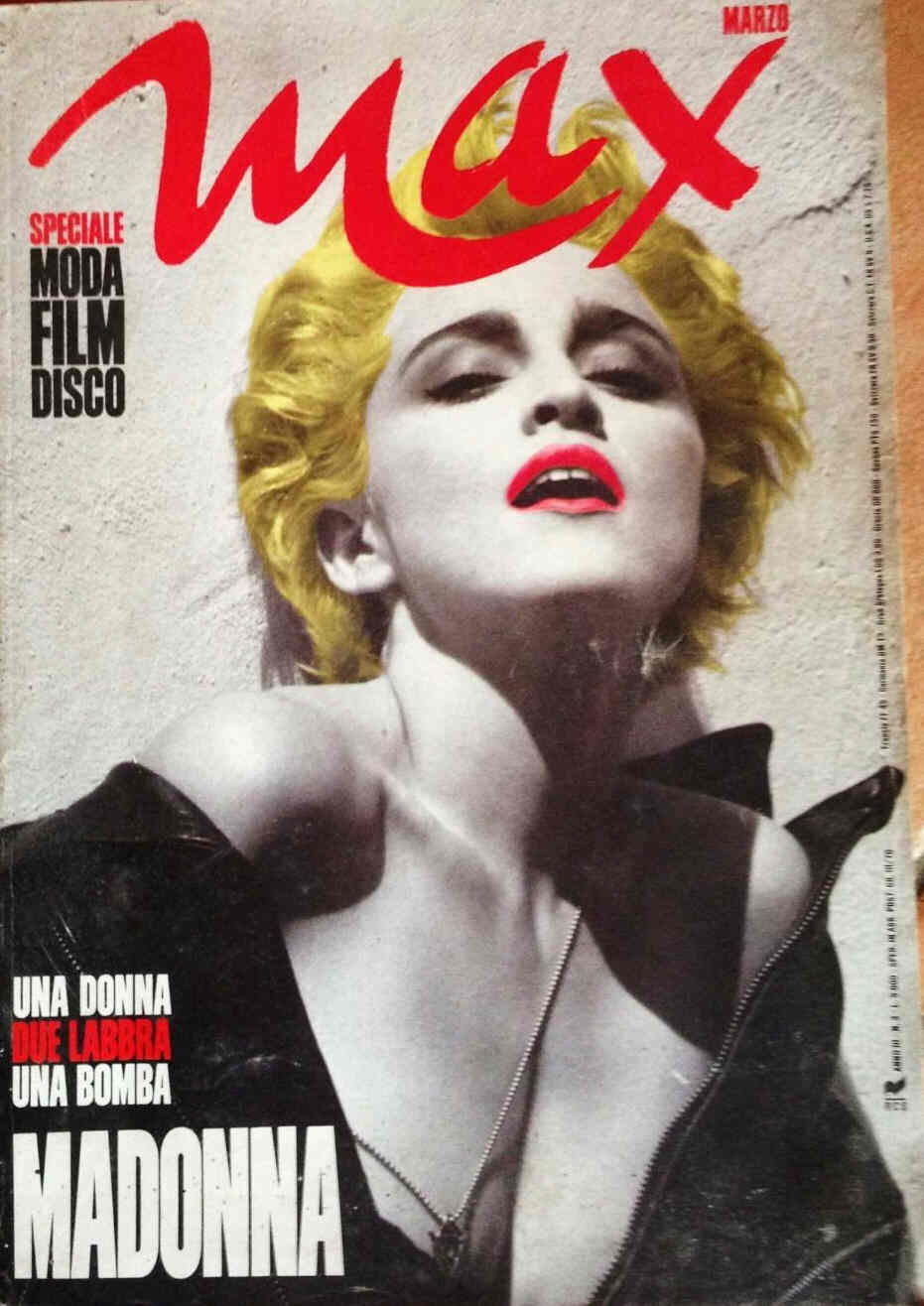 MAX magazine side cover March 1987