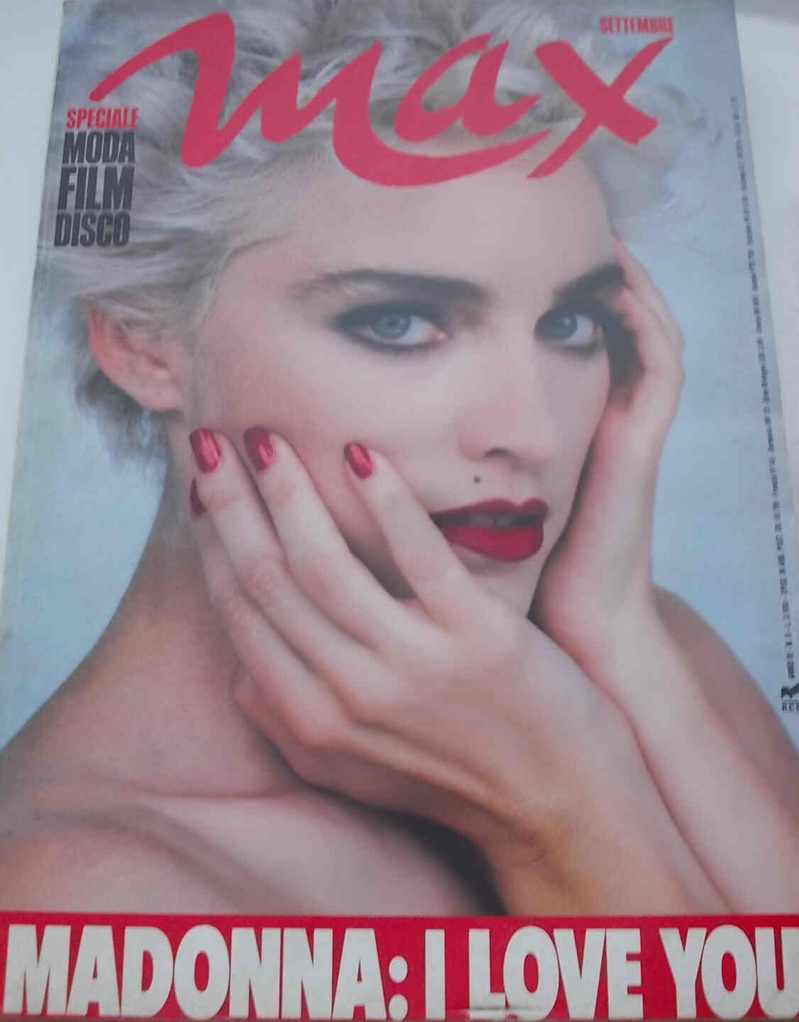 MAX magazine side cover September 1987