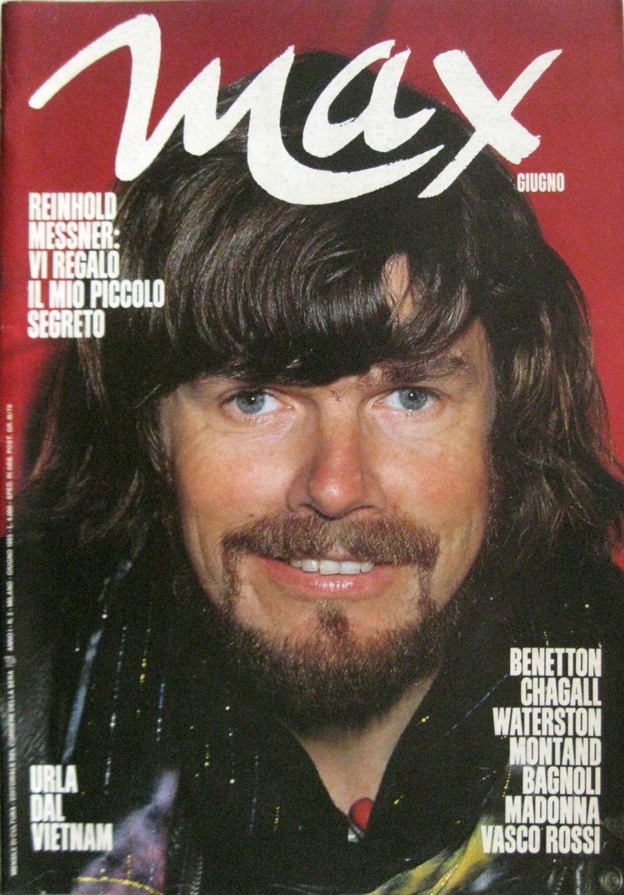 MAX magazine side cover June 1985