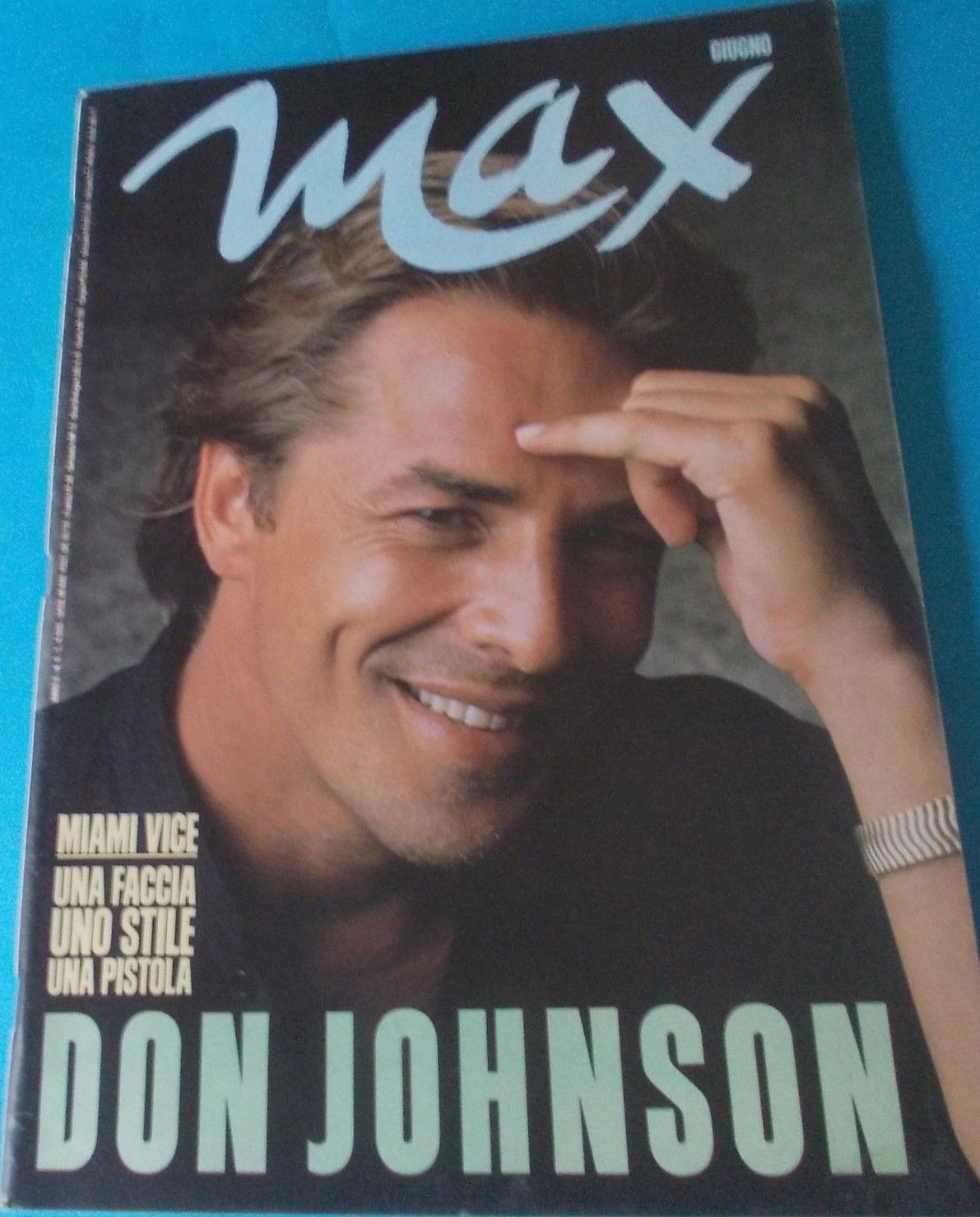 MAX magazine side cover June 1986