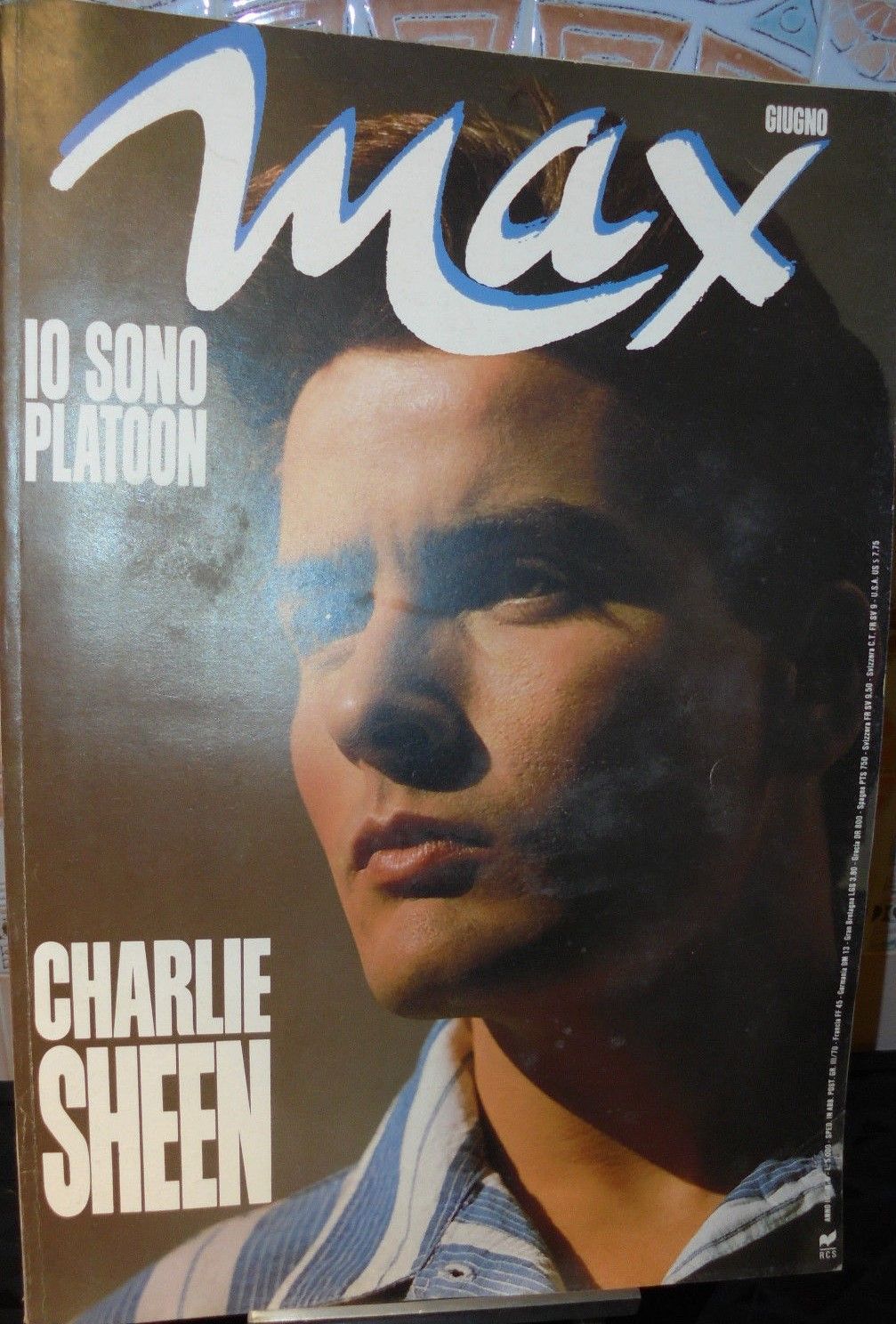 MAX magazine side cover June 1987