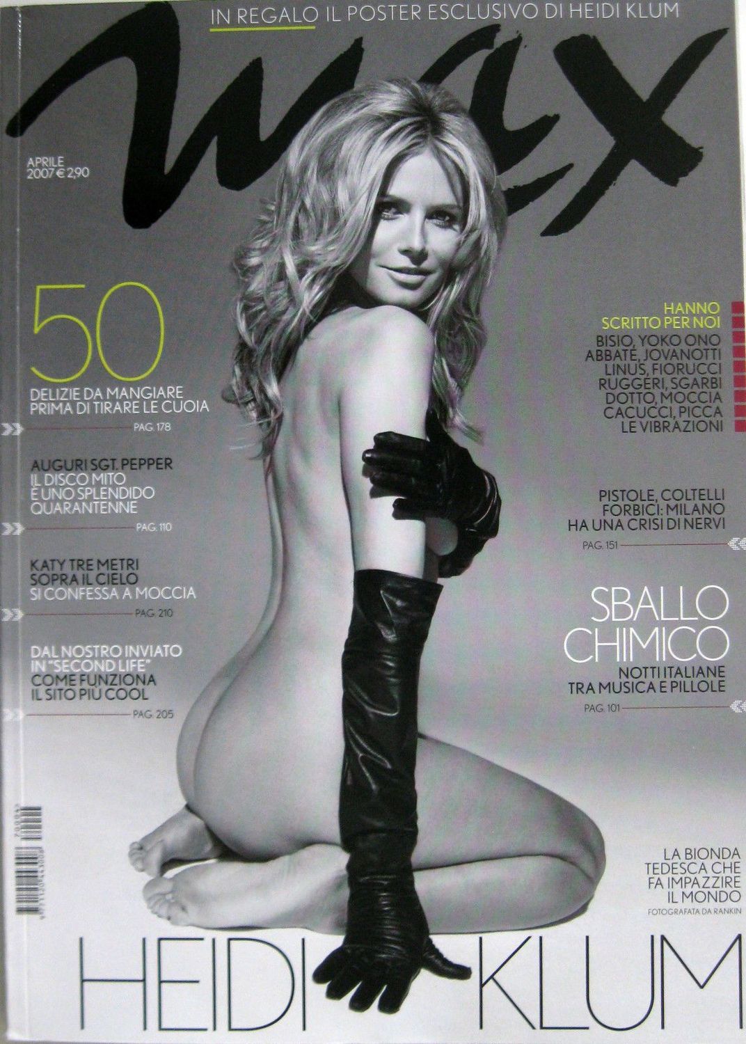 MAX magazine side cover April 2007