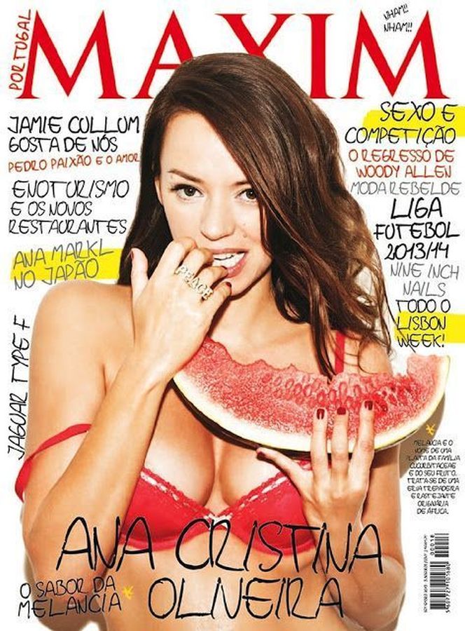 MAXIM PORTUGAL magazine side cover  September 2013