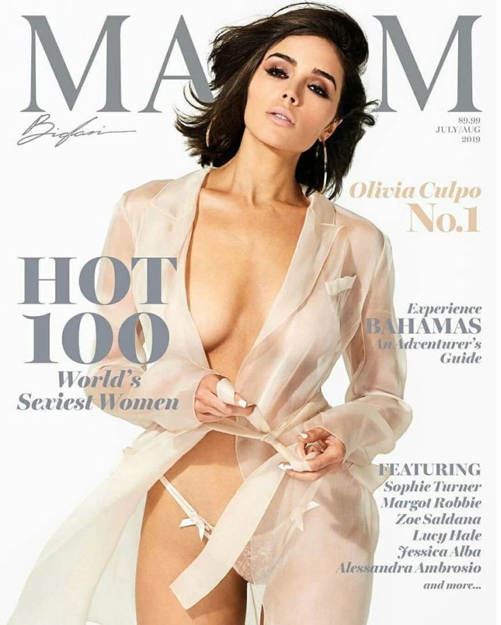 MAXIM magazine side cover Issue 239  July/August 2019