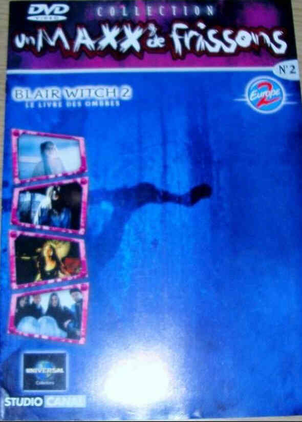 COLLECTION UN MAXX DE FRISSONS magazine side cover Issue 2  October 2003