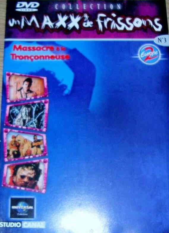 COLLECTION UN MAXX DE FRISSONS magazine side cover Issue 3  November 2003