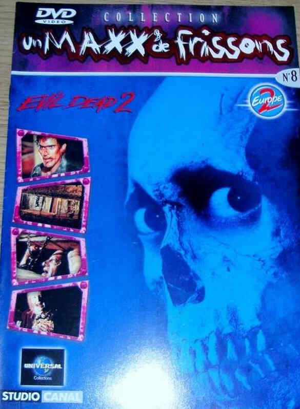 COLLECTION UN MAXX DE FRISSONS magazine side cover Issue 8  January 2004