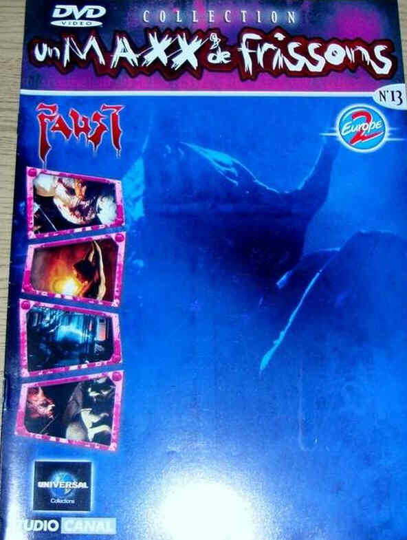 COLLECTION UN MAXX DE FRISSONS magazine side cover Issue 13  March 2004
