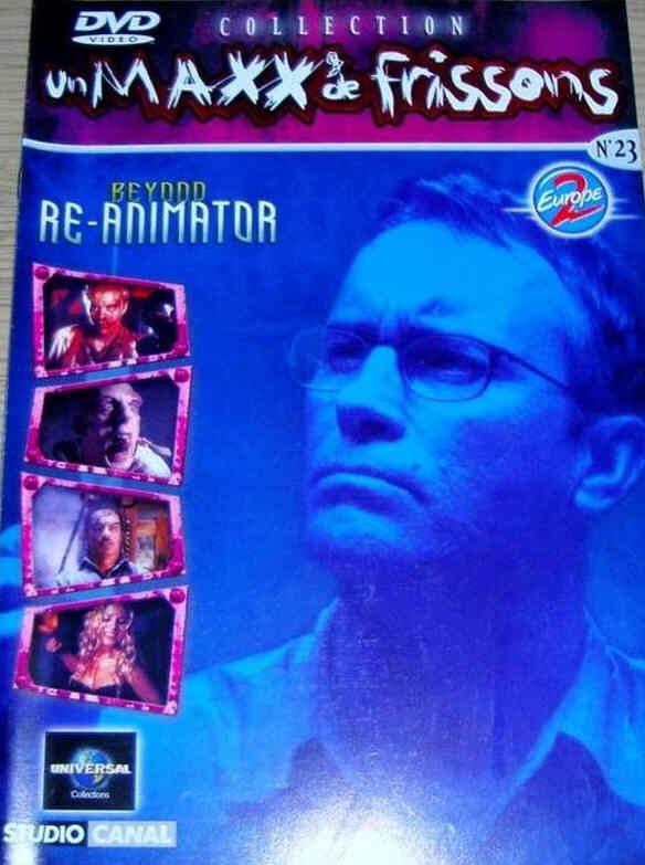 COLLECTION UN MAXX DE FRISSONS magazine side cover Issue 23  July 2004