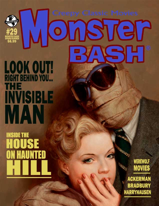 MONSTER BASH magazine side cover Issue 29 Spring/Summer 2017
